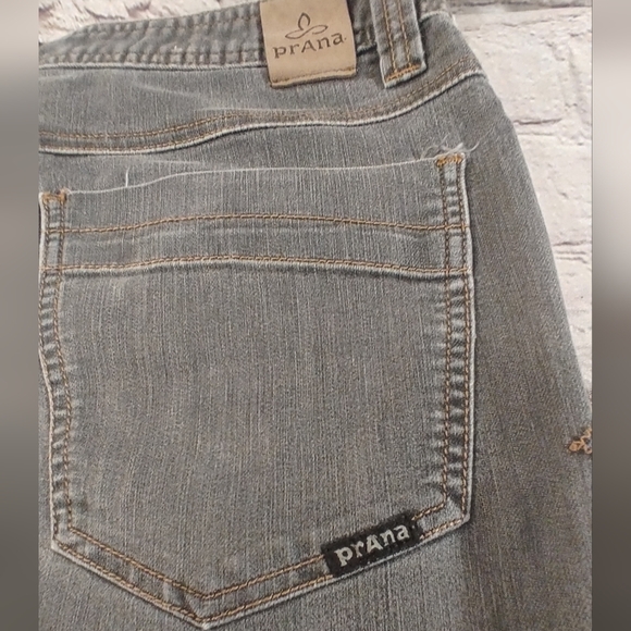 Prana Mens Slim Fit Jeans 32 Grey - Picture 13 of 16